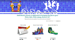 Desktop Screenshot of dnbbouncehouse.com